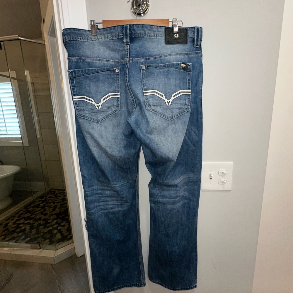 Men's Buckle Jeans